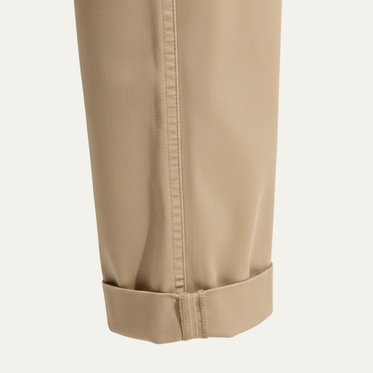 Men's Double Pleated Straight Leg Casual Pants
