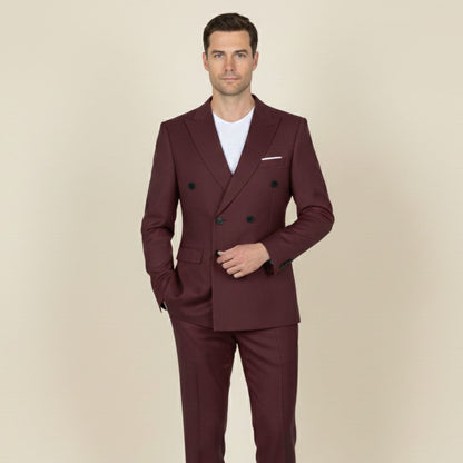 Men's Slim Fit Blazer Suit Lightweight