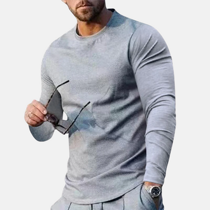 Men's Long Sleeve T-Shirt Comfortable Cotton