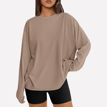 Women's Long Sleeve Oversized Shirt