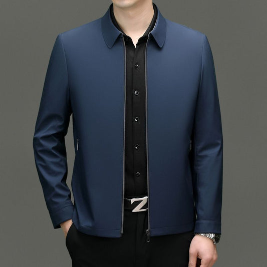 Classic Lightweight Silk Blend Jacket - VibreMode
