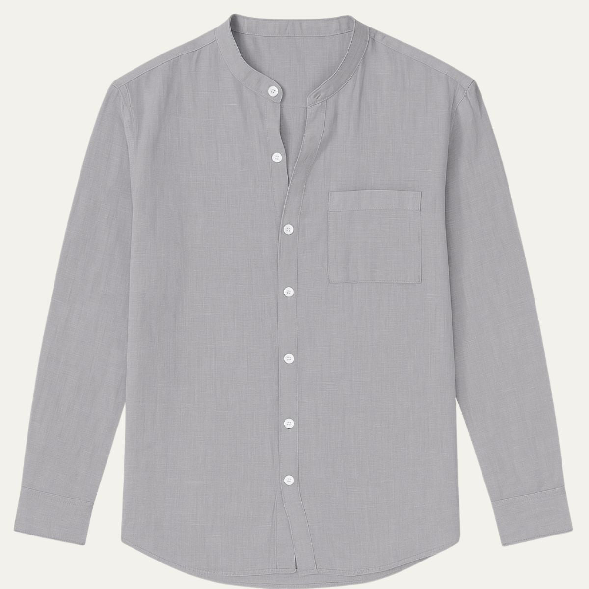 Men's Linen Long Sleeve Shirt