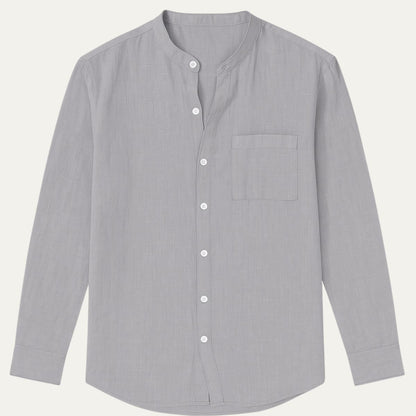 Men's Linen Long Sleeve Shirt