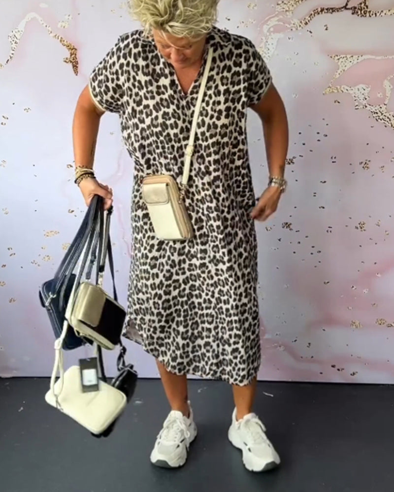 Fun Animal Print Dress