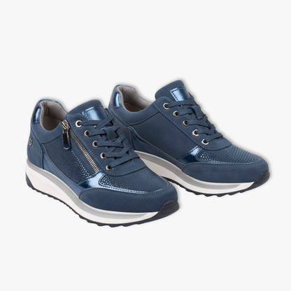Comfortable Ladies Low Wedge Rubber Sneakers
