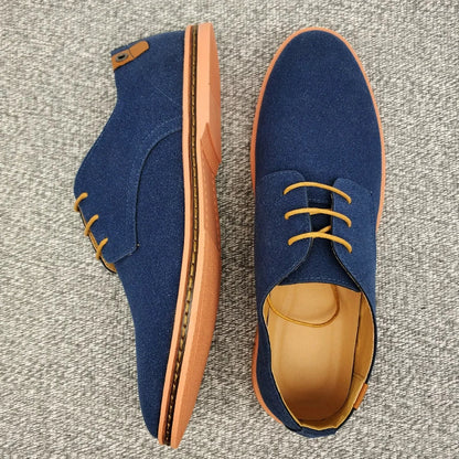 Men's Suede Leather Oxford Shoes