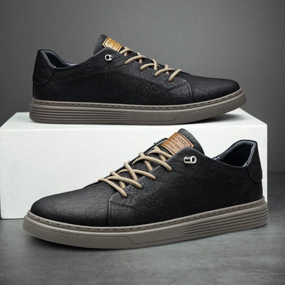 Men's Classic Shoes Lightweight Leather Brown