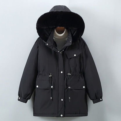 Warm Faux Fur Insulated Winter Coat