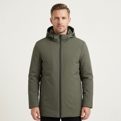 Men's Modern Fit Hooded Jacket
