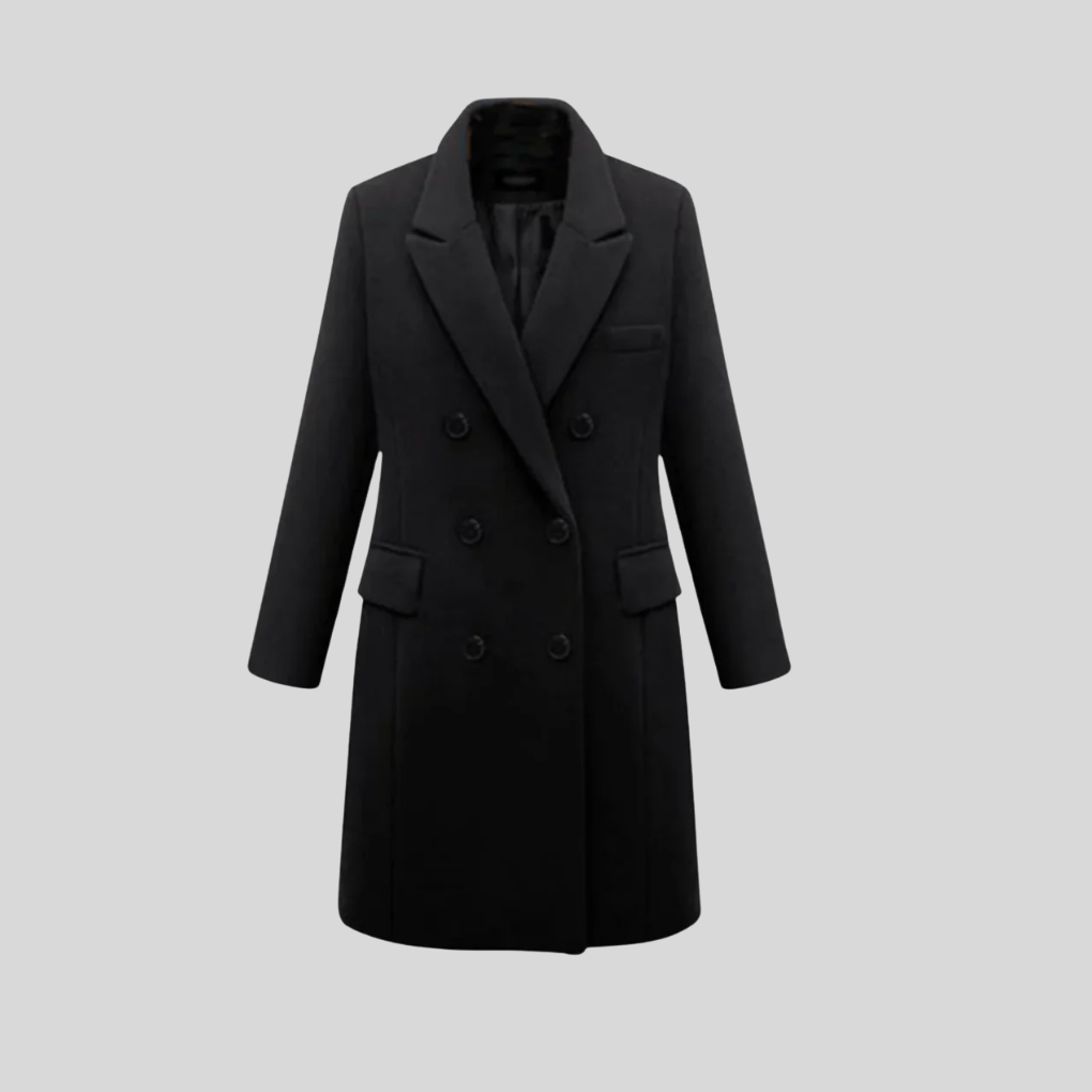 Wendelgard Women's Long Winter Coat - VibreMode