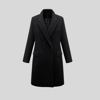Wendelgard Women's Long Winter Coat - VibreMode