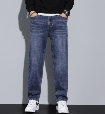 Men's Solid Casual Jeans