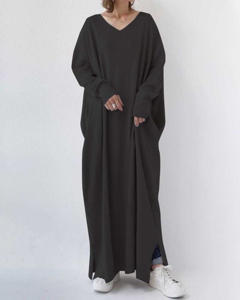 Women's Oversized Long Sleeve Winter Dress