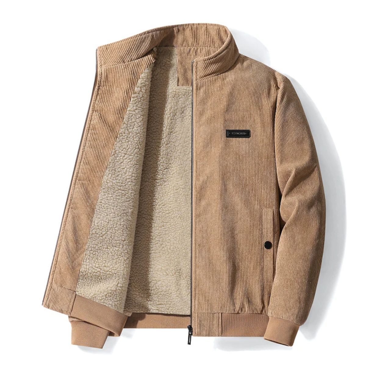Men's Corduroy Jacket Fleece Lined Outdoor