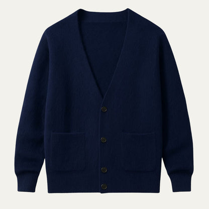 Men's 100% Cashmere Cardigan