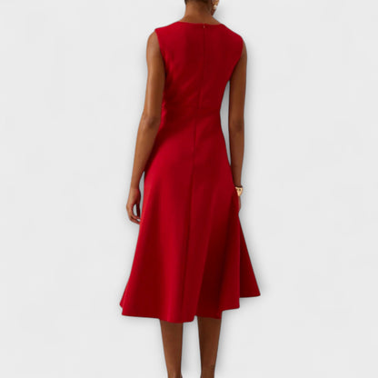 Flowy Elegant Women's Midi Dress