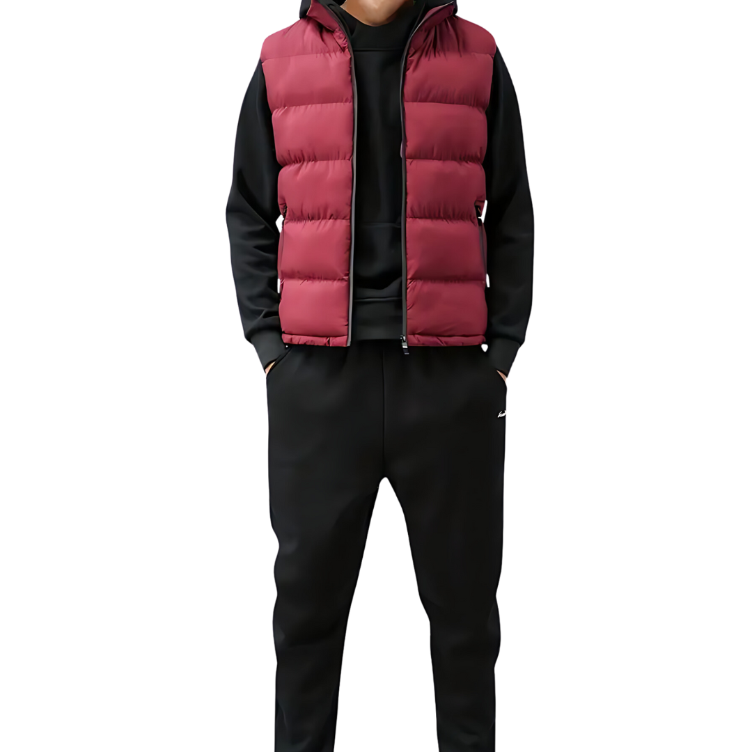 Warm Men's Sleeveless Puffer Vest