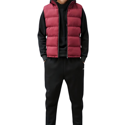 Warm Men's Sleeveless Puffer Vest