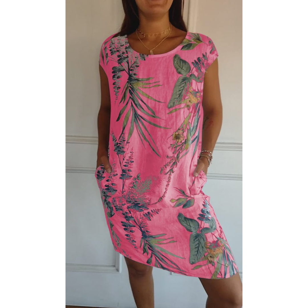 Women's Round Neck Casual Dress