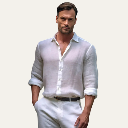 Men's Slim Fit Breathable Button Down Shirt