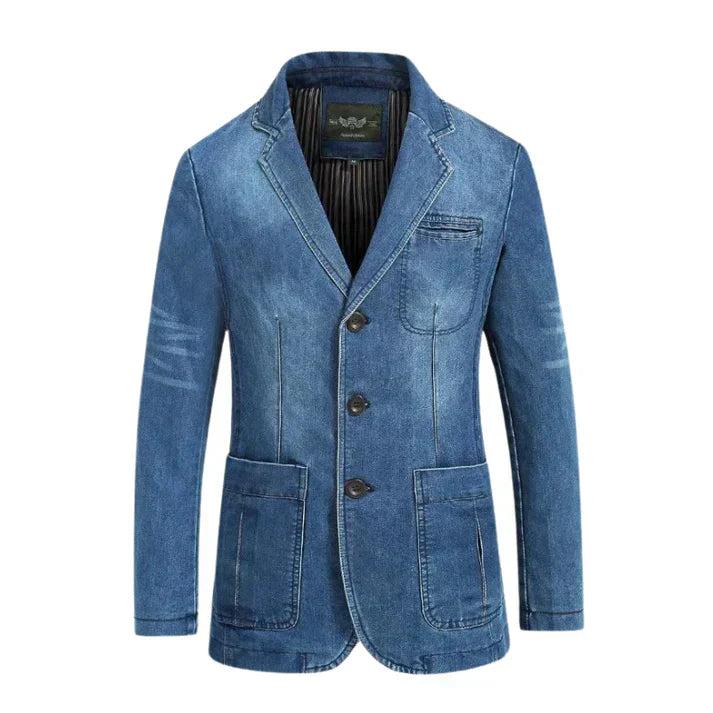Slim Fit Men's Summer Blazer Jacket - VibreMode