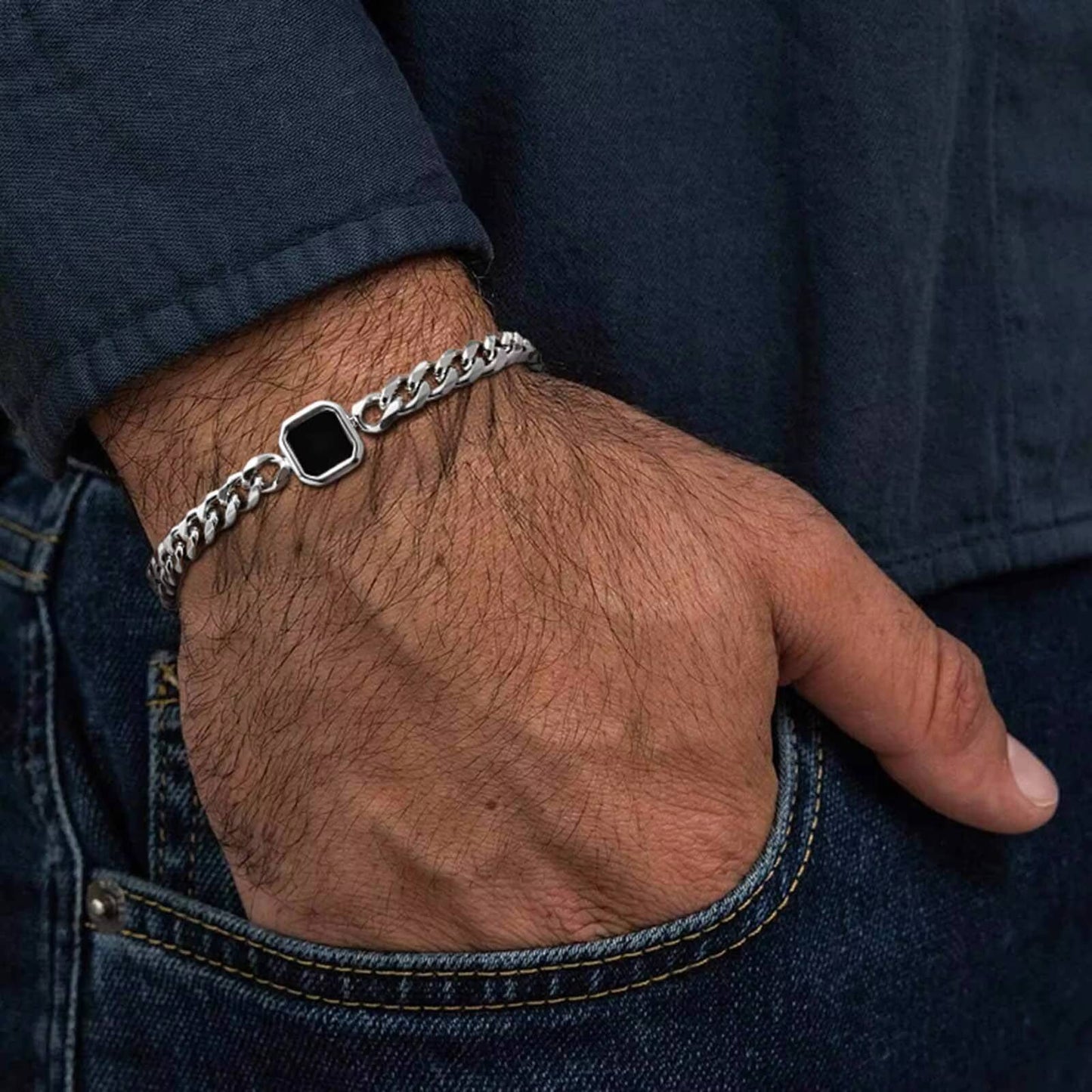 Stylish Chain Link Bracelet