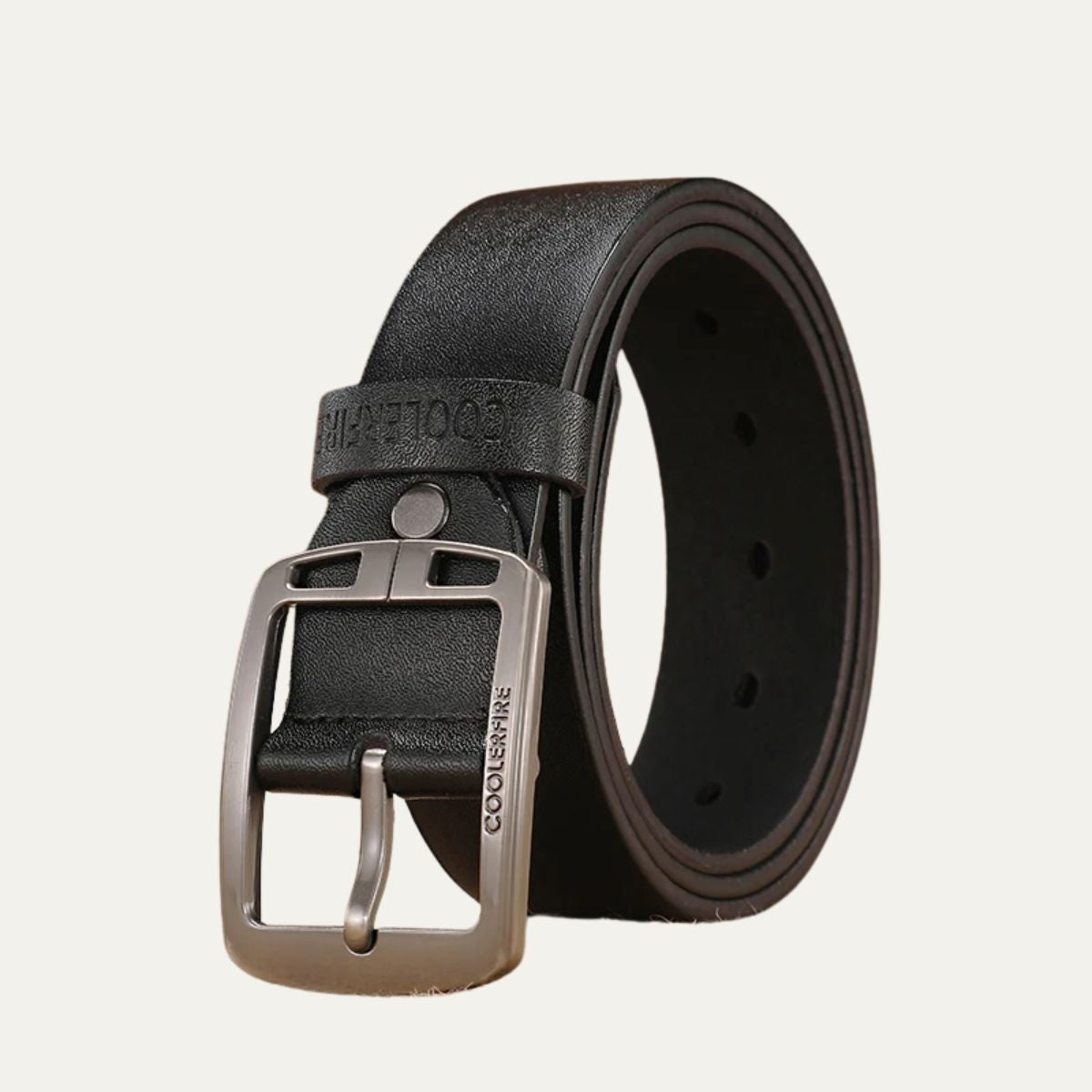 Genuine Cowhide Men's Belt Modern Vintage Style