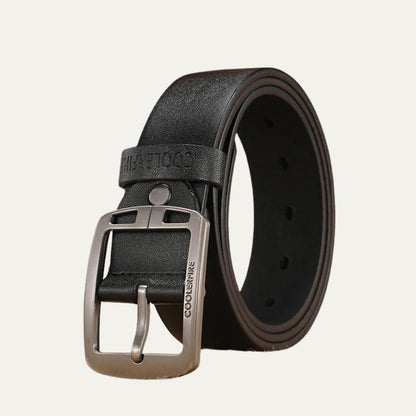 Genuine Cowhide Men's Belt Modern Vintage Style