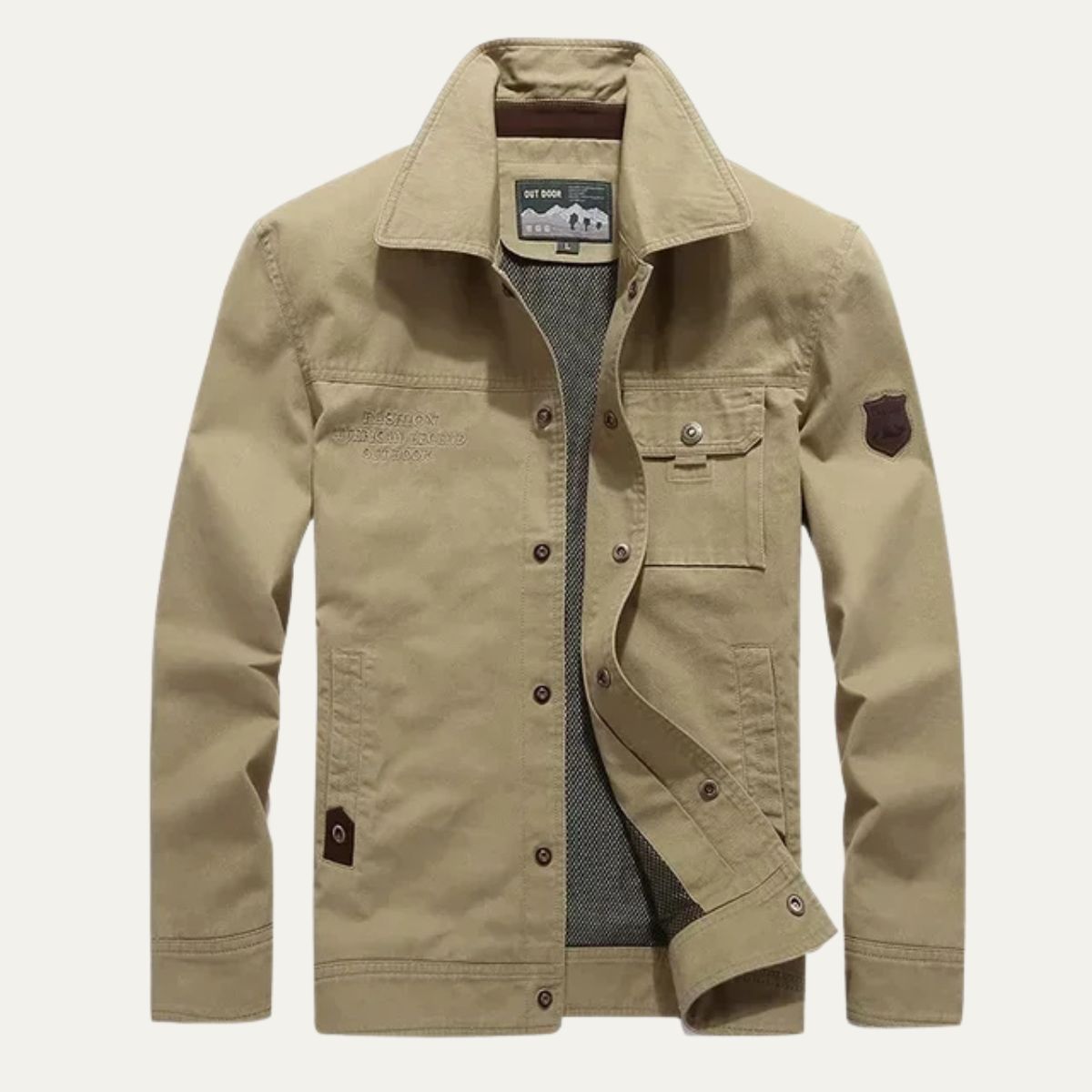 Men's Tactical Cargo Jacket - VibreMode