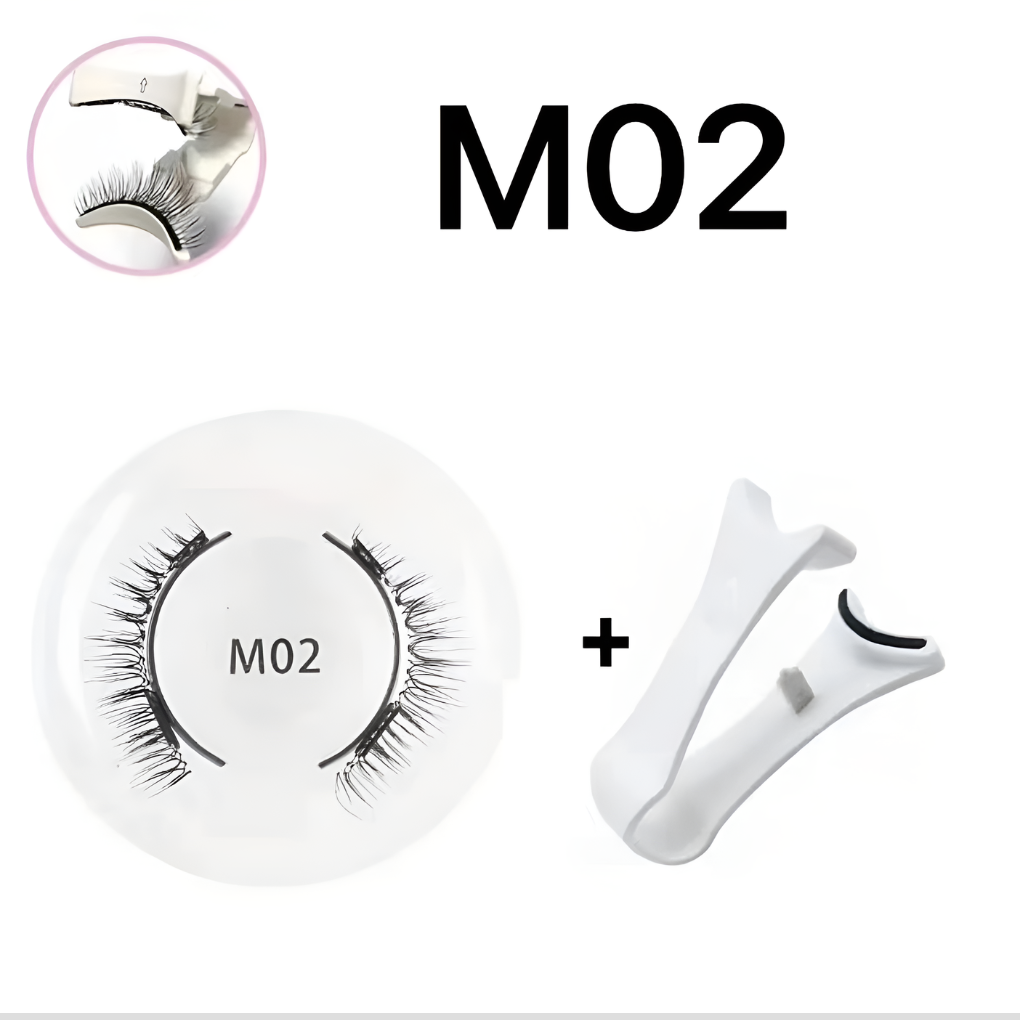 Magnetic Eyelash Tweezer Set Reusable