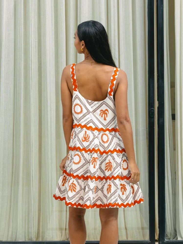 Exotic Short Summer Dress