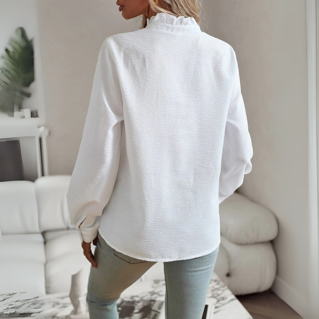Women's Long-Sleeve Blouse Elegant