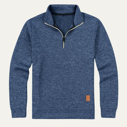 Men's Half Zip Fleece Pullover Sweater