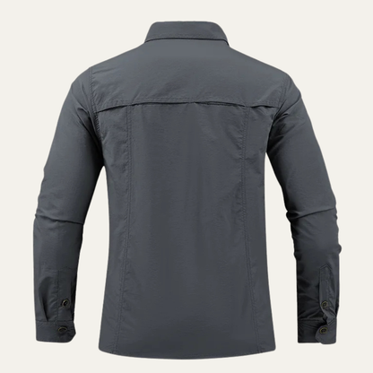 Men's Tactical Cargo Shirt Multi Pocket Outdoor