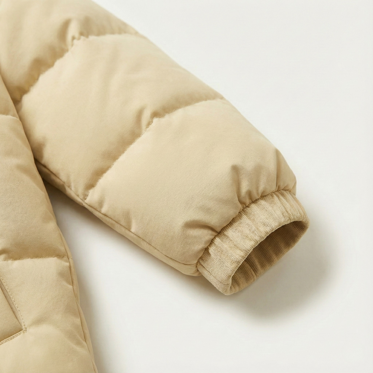Men's Quilted Puffer Hooded Winter Jacket