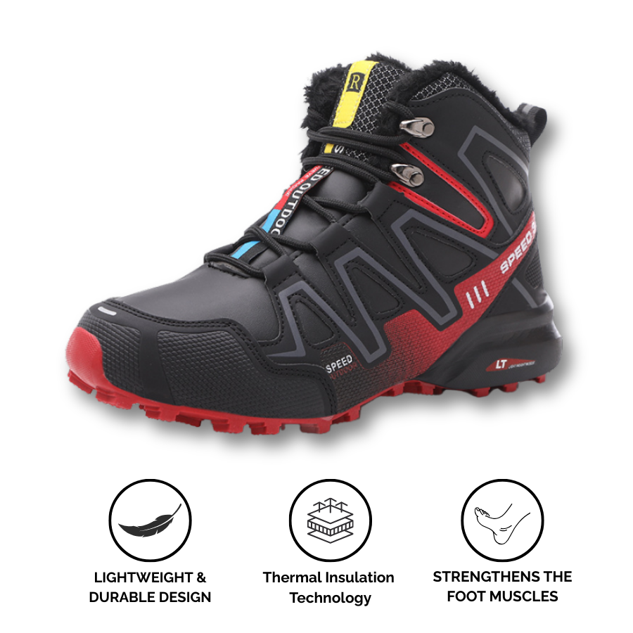 Warm Waterproof Hiking Boots for Men and Women