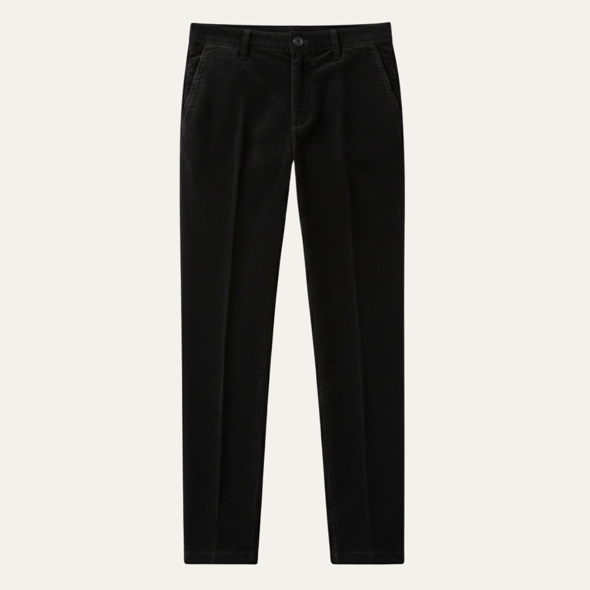 Men's Corduroy Pants Elastic Waist Casual