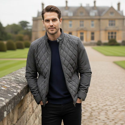 Men's Lightweight Quilted Padded Jacket