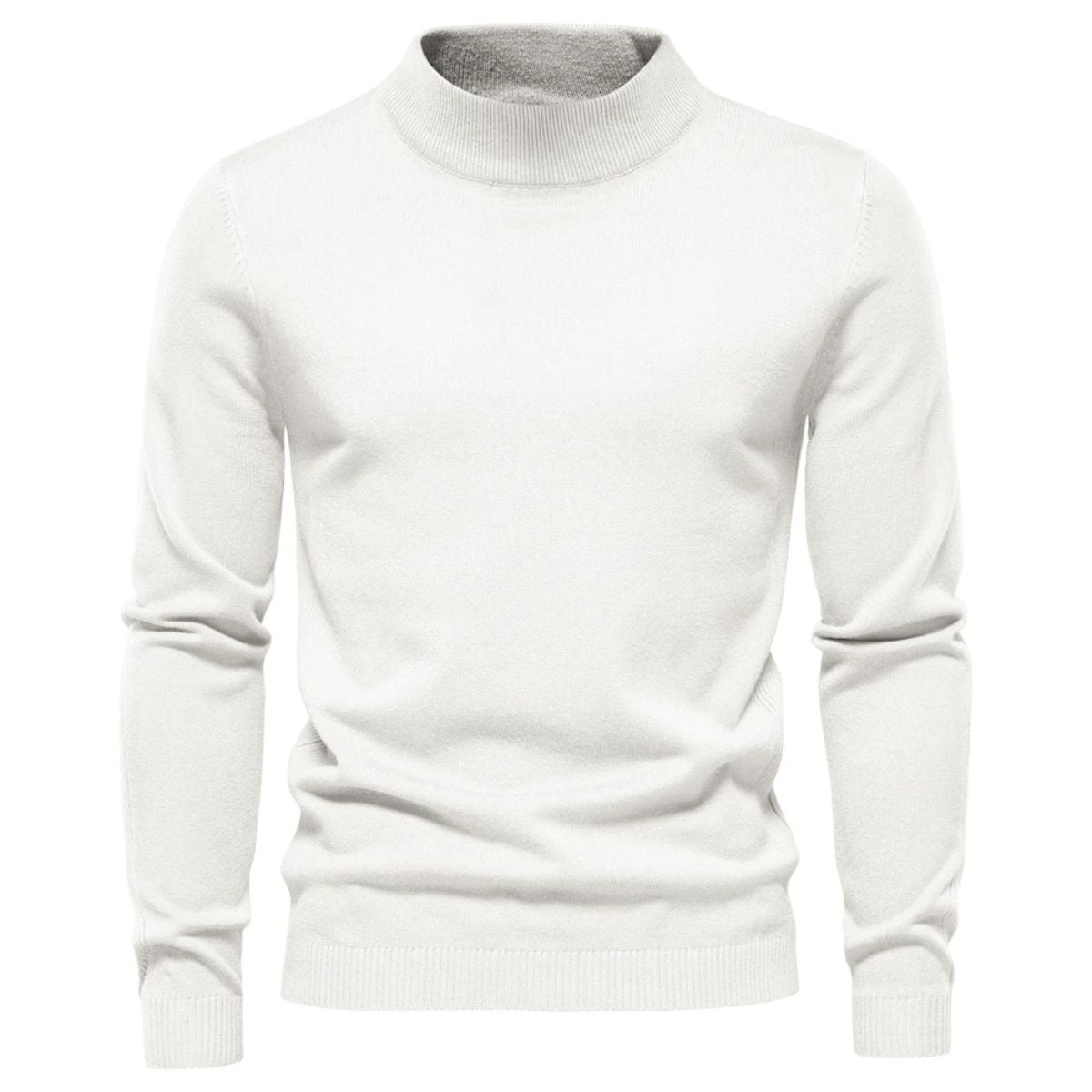 Men's Turtle Neck Henley Sweater