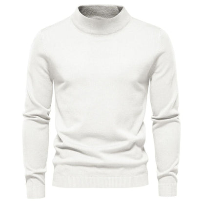 Men's Turtle Neck Henley Sweater