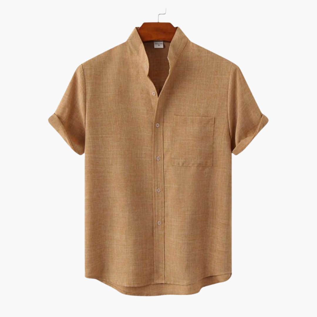 Men's Short Sleeve Button Down Shirt