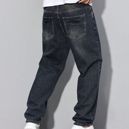 Men's Casual Denim Jeans Multi Pockets