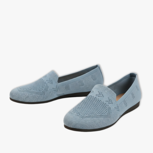 Comfortable Breathable Square Toe Slip On Shoes - VibreMode