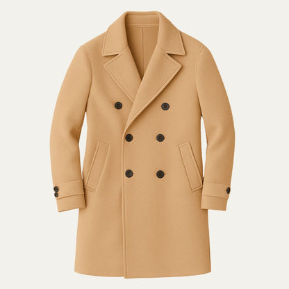 Men's Casual Trench Coat - VibreMode