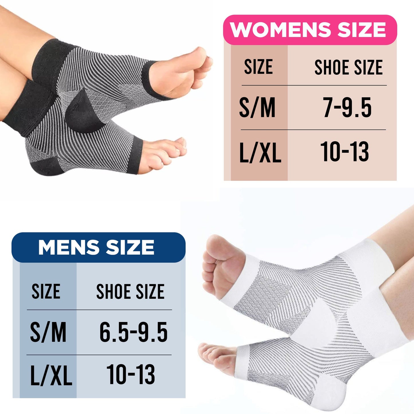 VibreMode Compression Ankle Socks Pain Relief