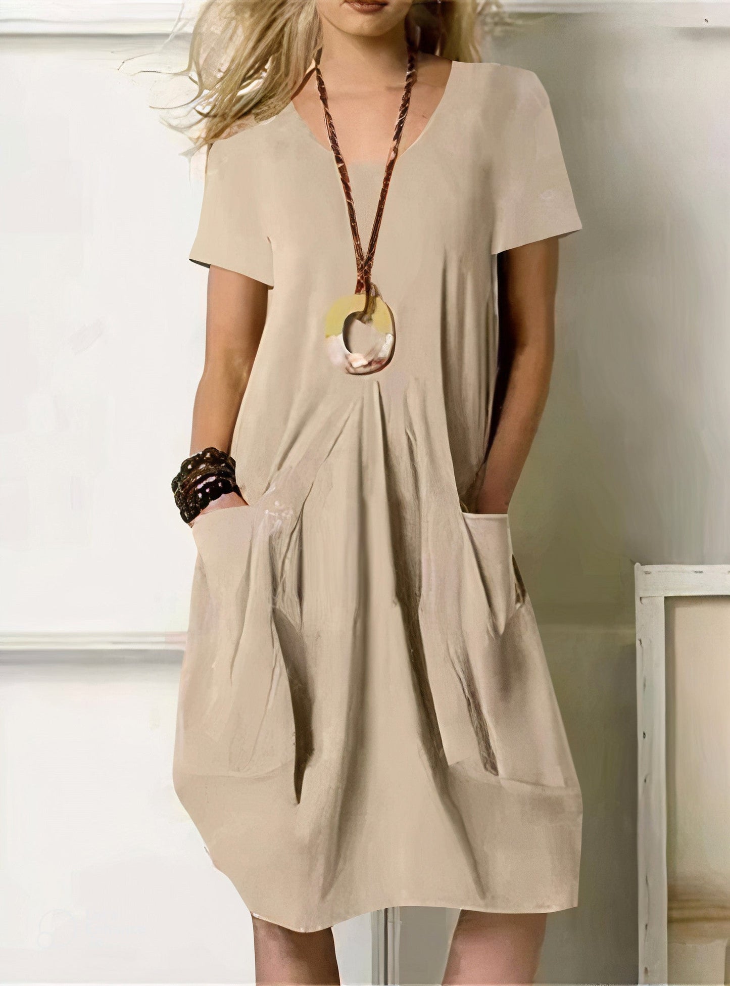 Loose Fit Casual Dress