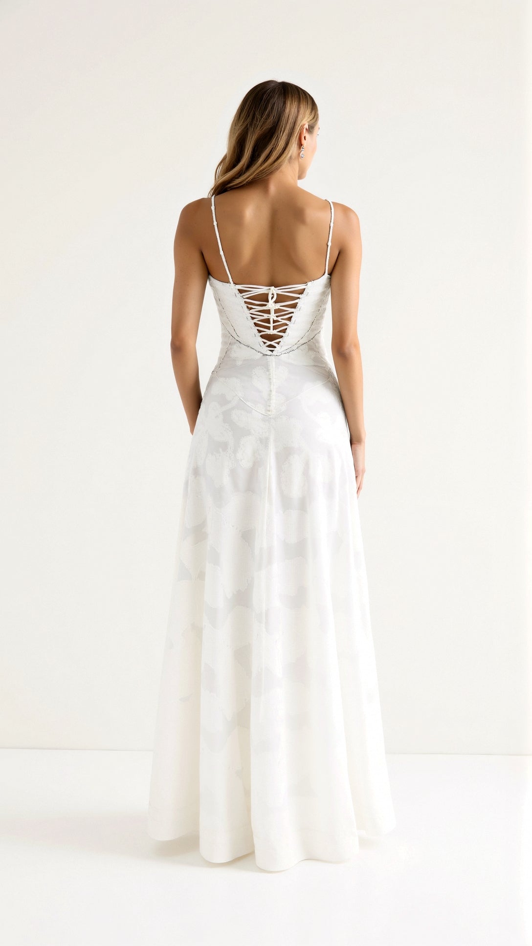 Elegant Ladies Long Maxi Wedding Dress