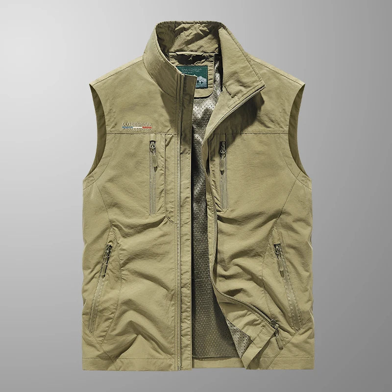 Men's Multi-Pocket Vest Breathable