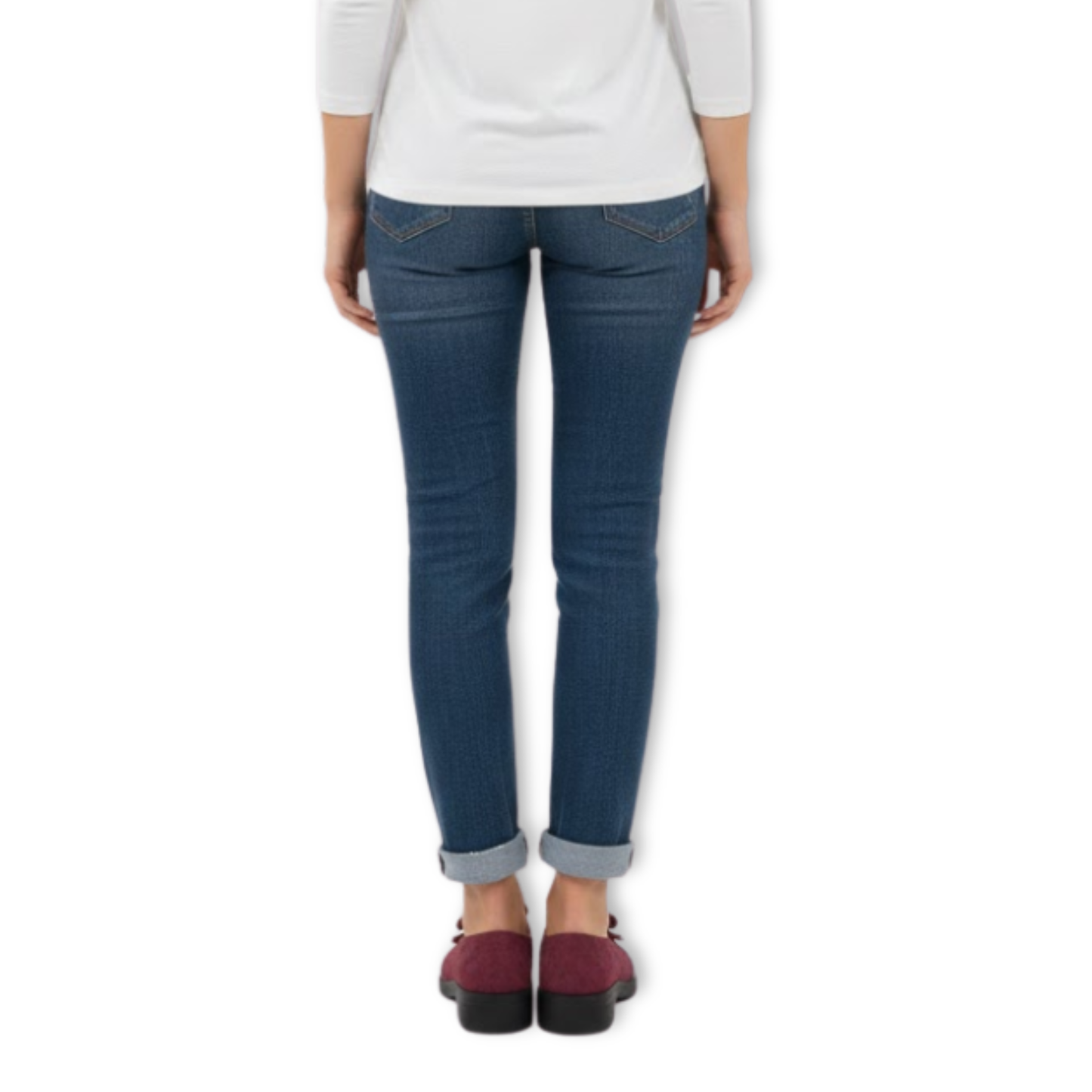 Comfortable Slip On Flat Shoes Butterfly Detail