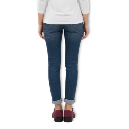 Comfortable Slip On Flat Shoes Butterfly Detail